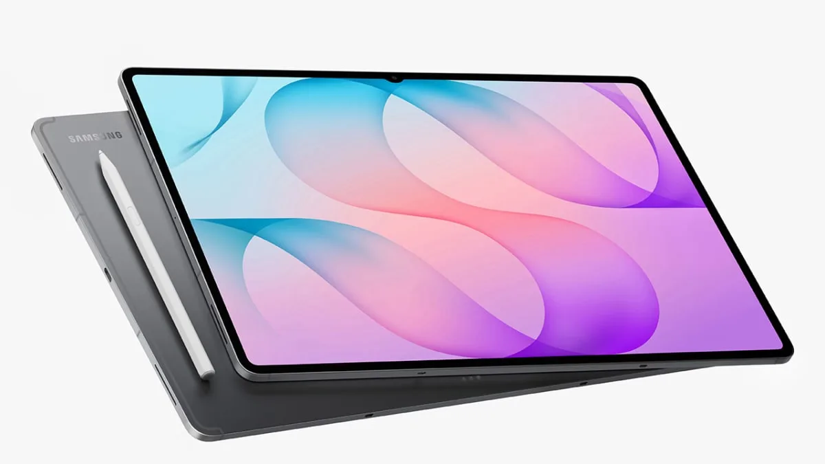 Samsung Galaxy Tab S12 series tablets shown front and back with the S Pen attached, launching in NZ on 21 October